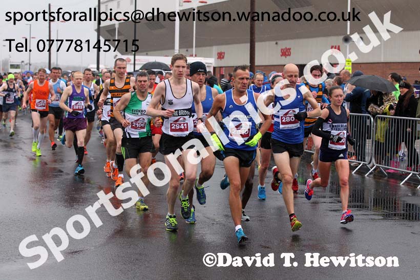 Sunderland City 10k Road Race. Photo: David T. Hewitson/Sports for All Pics
